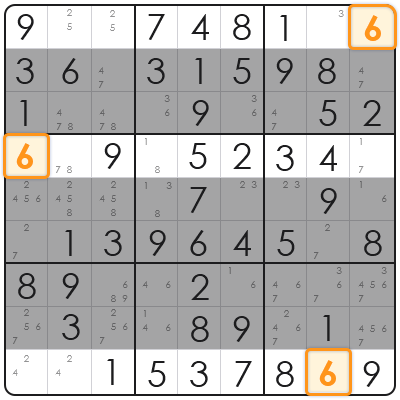 sudoku swordfish method